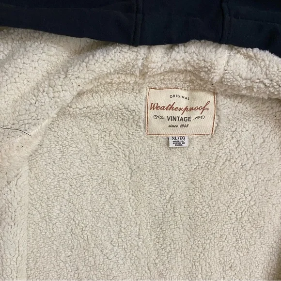 Weatherproof Garment Company Fleece Sweater Zip-Up Jacket - Vintage 1948 - Picture 2 of 6